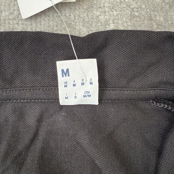 Reebok Shirt Mens Medium Black Green Skate Rugby Long Sleeve Casual Sport NEW - Picture 4 of 10